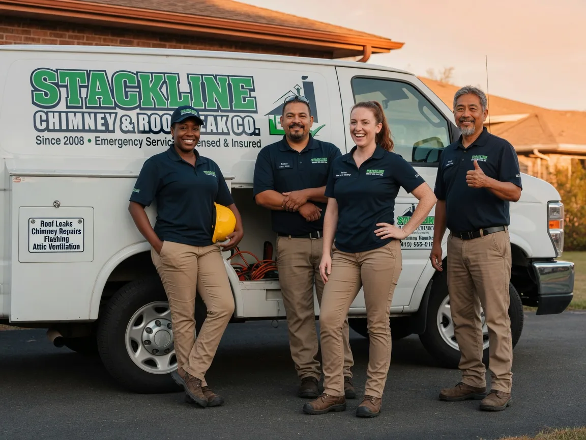 Chimney flashing repair company in Auburn, ME